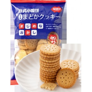 日式小圆饼海盐味网红小零食
